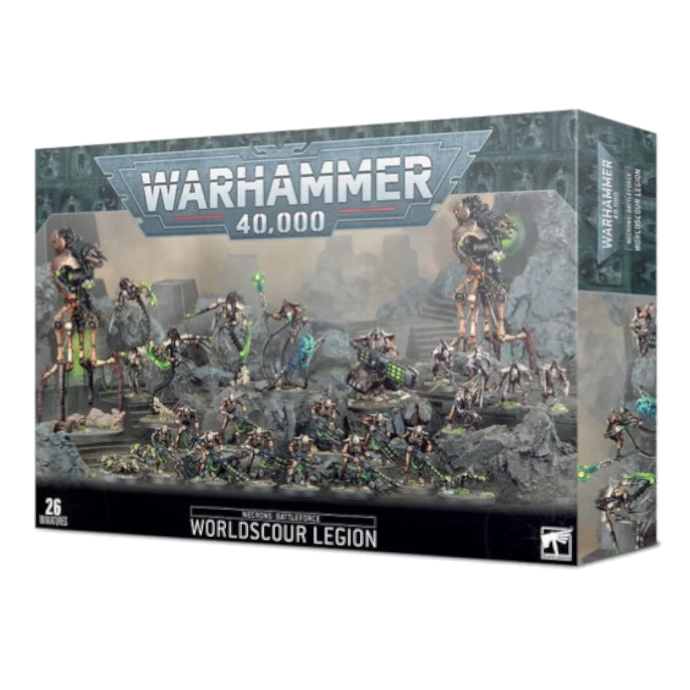 games workshop warhammer necrons battlerforce worldscour legion box