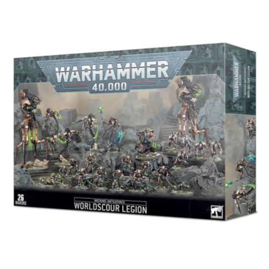 games workshop warhammer necrons battlerforce worldscour legion box