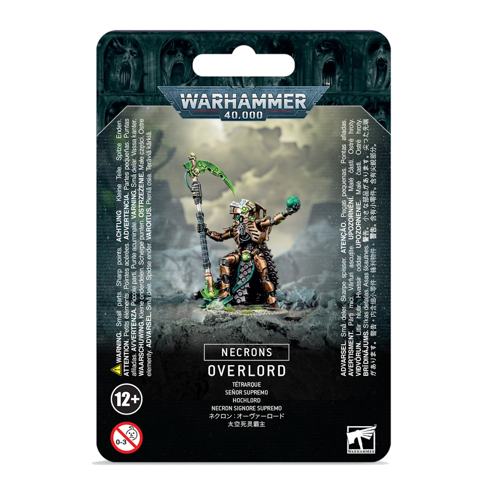 warhammer 40k necron overlord citadel robot commander orb