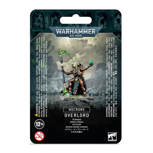 warhammer 40k necron overlord citadel robot commander orb