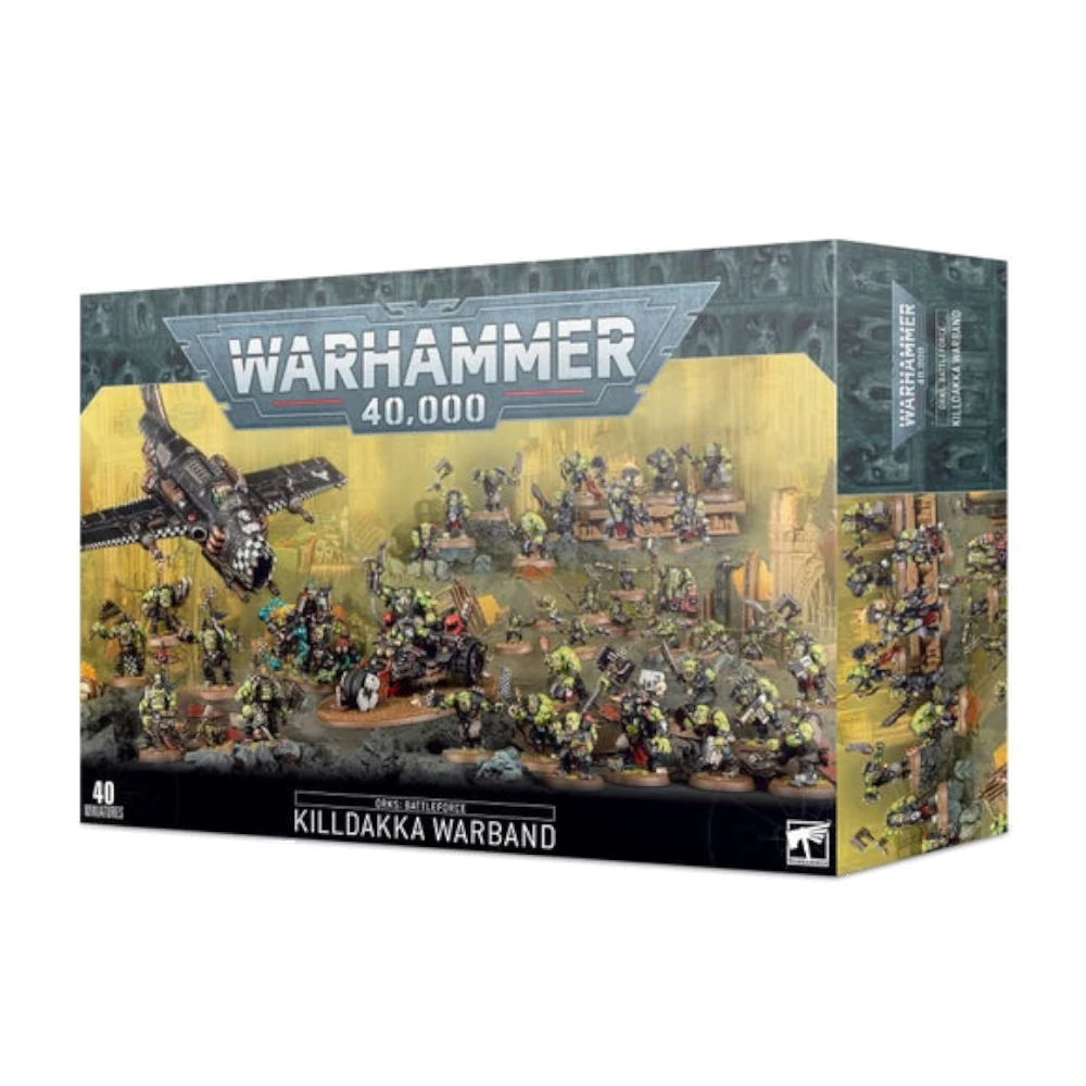games workshop warhammer orks battleforce killdakka warband box