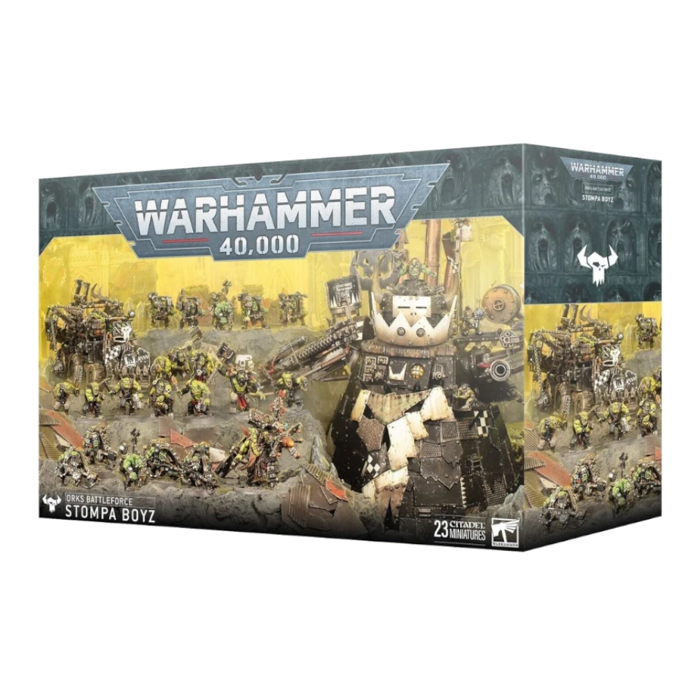 games workshop warhammer orks battleforce stompa boys box 