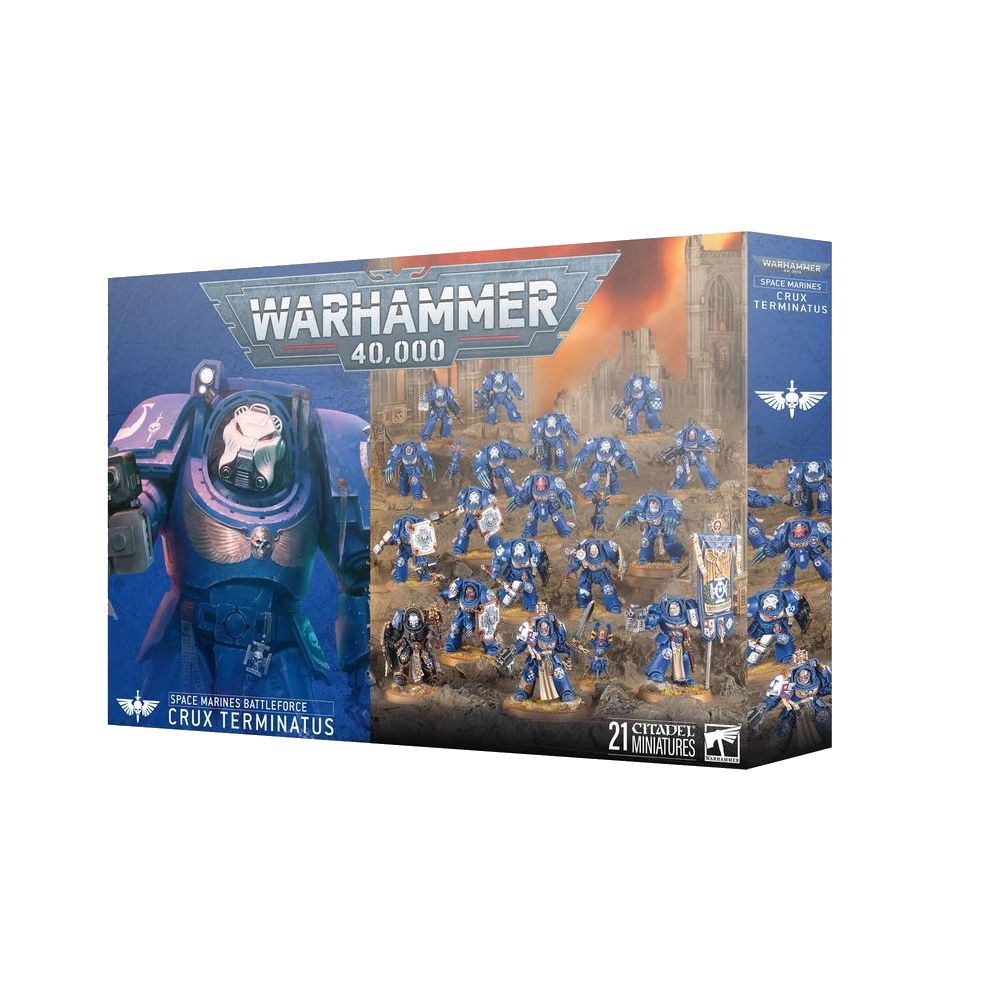 warhammer 40k space marines battleforce crux terminatus citadel