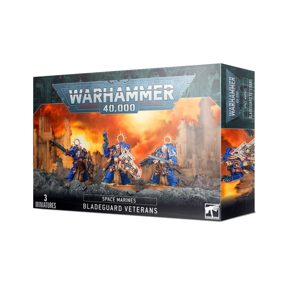 warhammer 40k space marines bladeguard veterans citadel miniature
