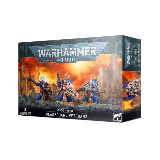 warhammer 40k space marines bladeguard veterans citadel miniature