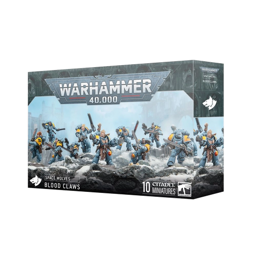 warhammer 40k space wolves blood claws citadel miniatures