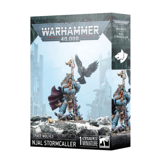 warhammer 40k space wolves njal stormcaller citadel miniature