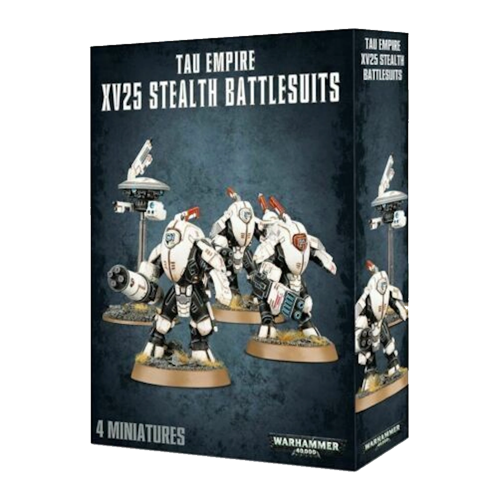 warhammer tau empire xv25 stealth battlesuits citadel miniatures