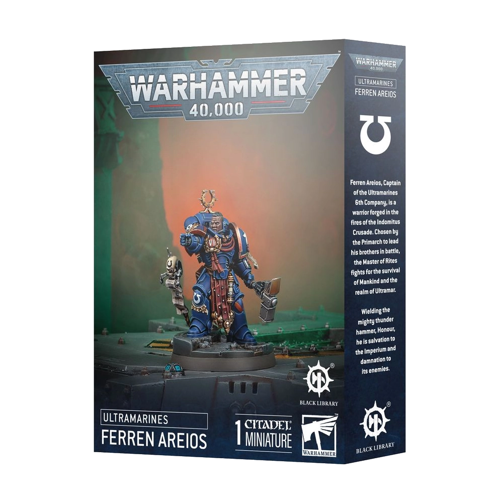 warhammer 40k ultramarines ferren areios citadel miniatures black library