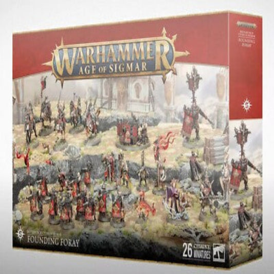 warhammer battleforce founding foray age of sigmar miniatures