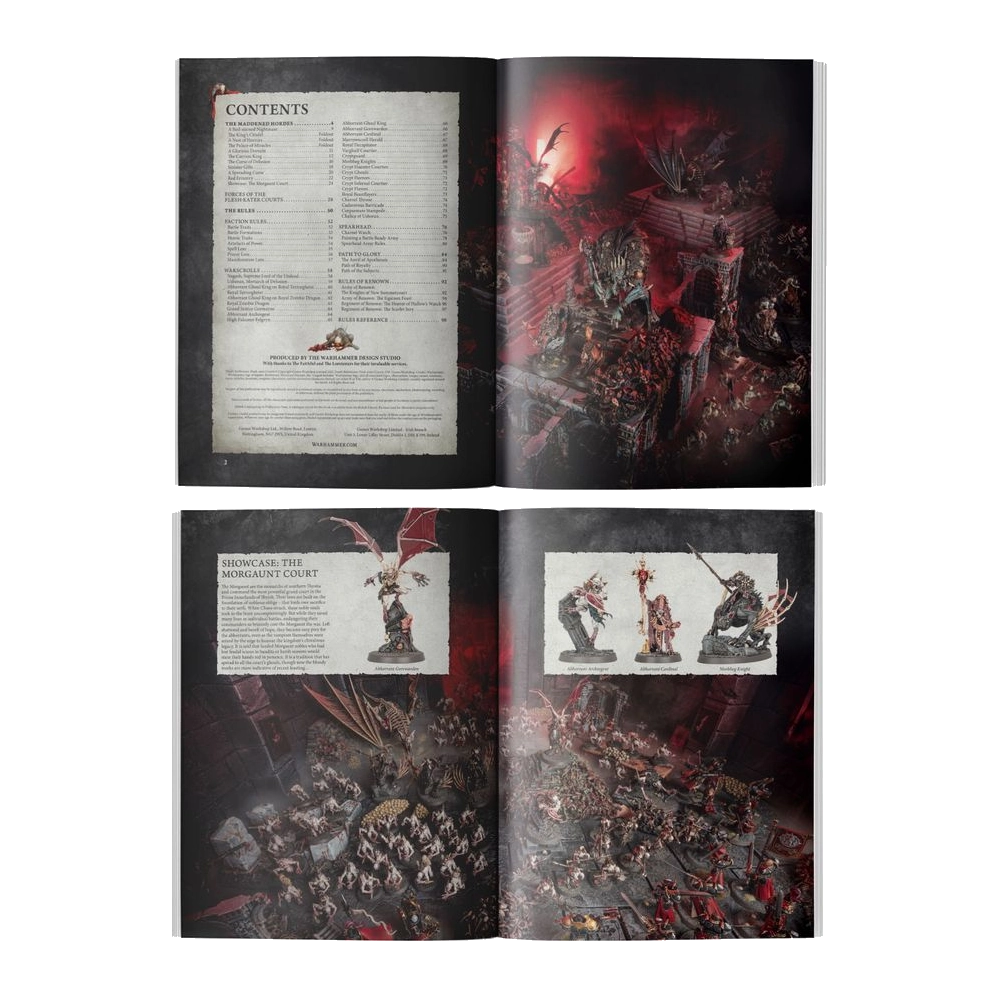 Warhammer Age of Sigmar: Death Battletome - Flesh-Eater Courts Hardcover (Eng)