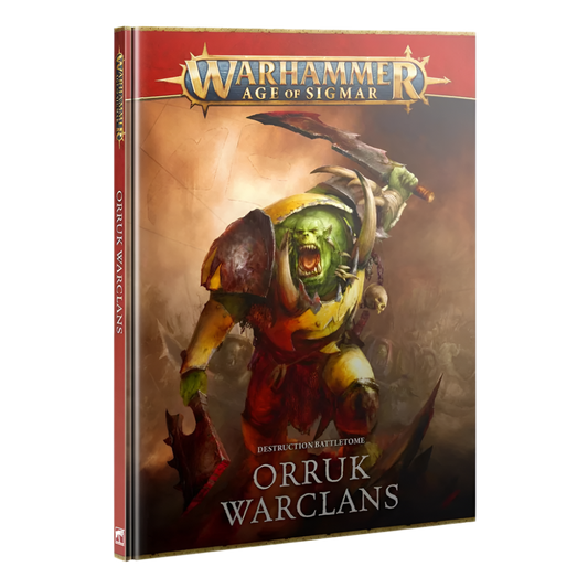 warhammer age sigmar battletome orruk warclans fantasy games workshop