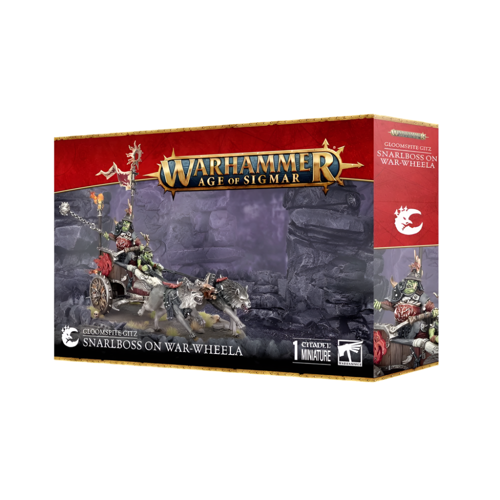 warhammer sigmar gloomspite gitz snarlboss war wheela warwheela