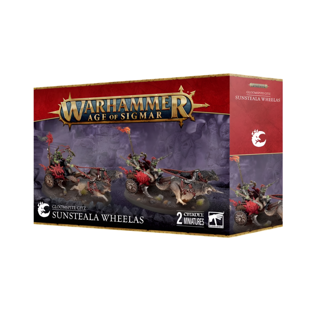 warhammer age sigmar gloomspite gitz sunsteala wheelas citadel