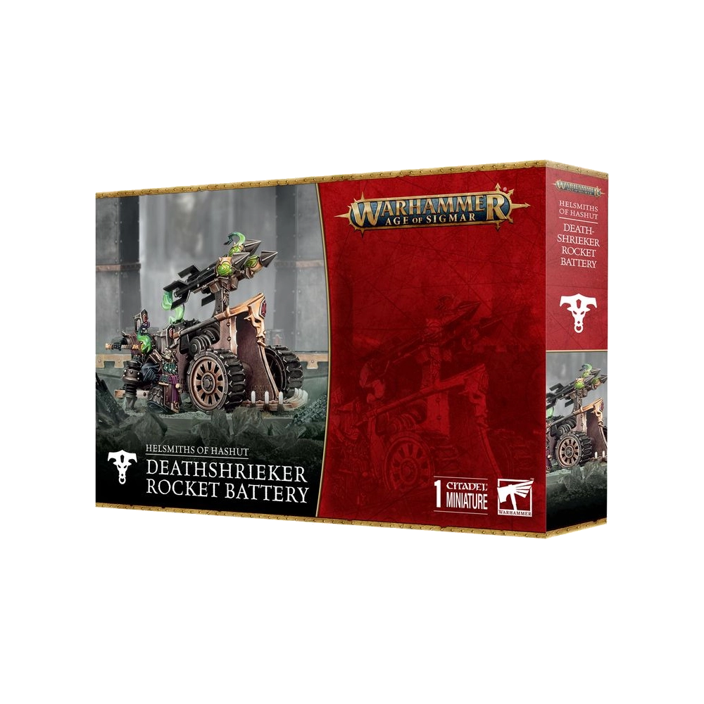 warhammer age sigmar helsmiths hashut deathshrieker rocket battery