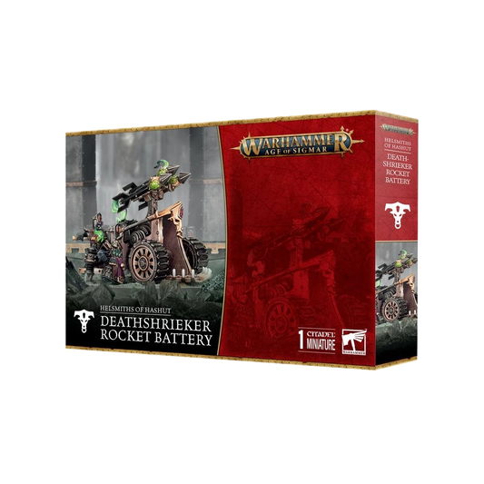 warhammer age sigmar helsmiths hashut deathshrieker rocket battery