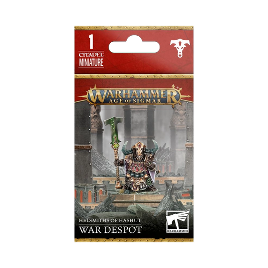warhammer age sigmar helsmiths hashut war despot dwarf