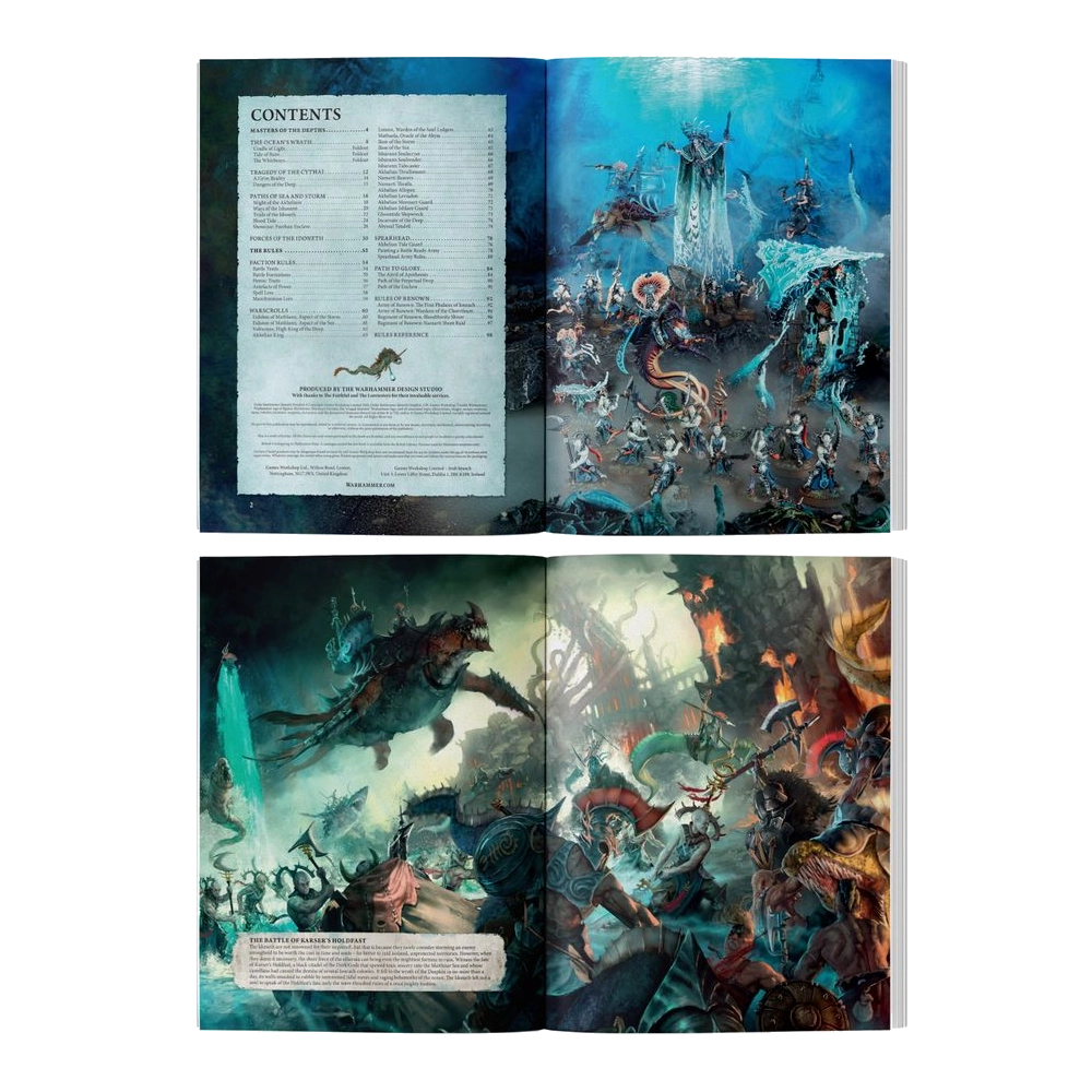 Warhammer Age of Sigmar: Profundos Idoneth. Ikon de los Mares/de la Warhammer Age of Sigmar: Profundos Idoneth. Ikon de los Mares/de la