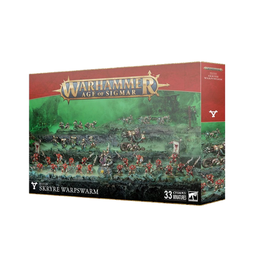 warhammer age sigmar skaven skryre warpswarm army box