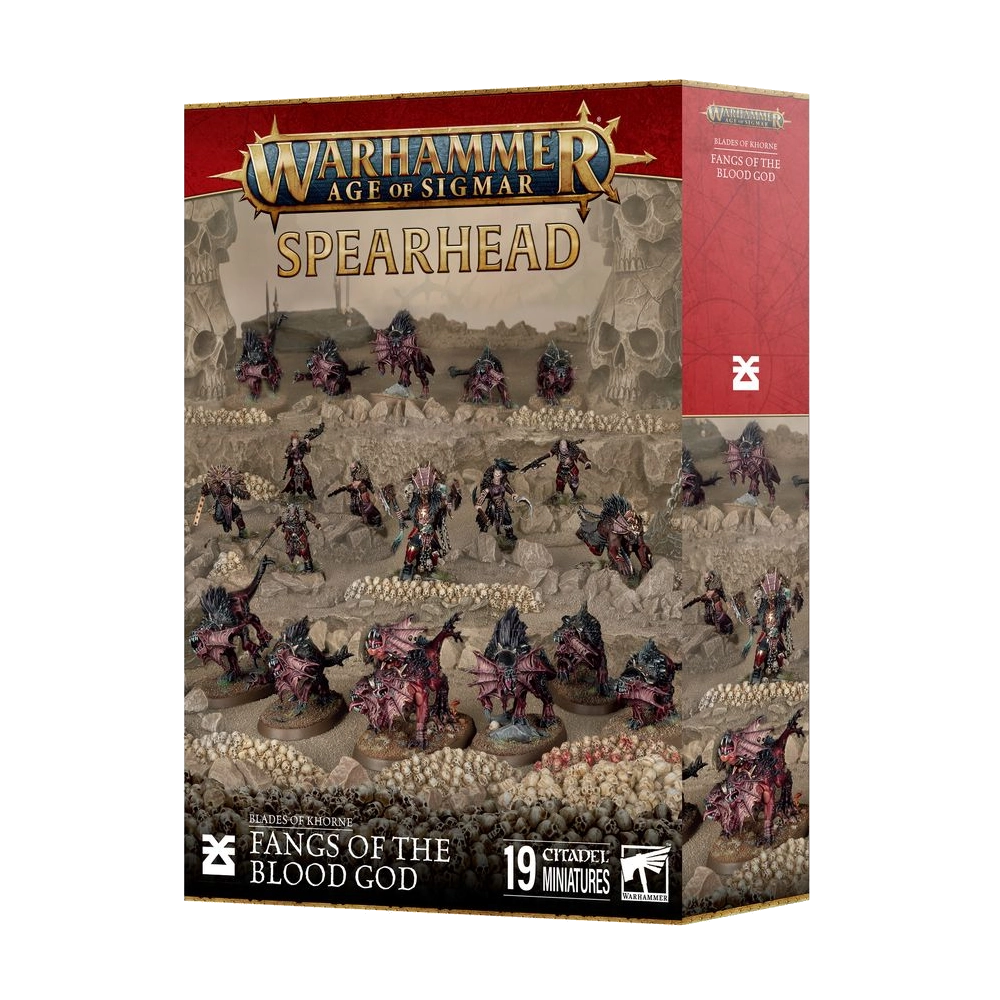warhammer age sigmar spearhead blades khorne fangs blood