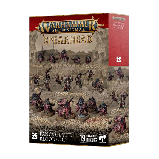warhammer age sigmar spearhead blades khorne fangs blood