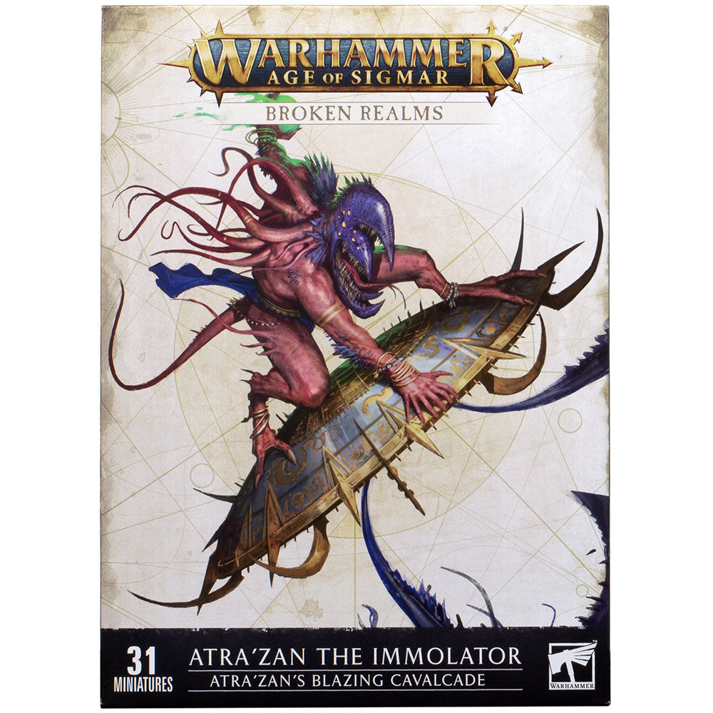 Warhammer AOS Atra'zan The Immolator Atra'zan's Blazing Cavalcade