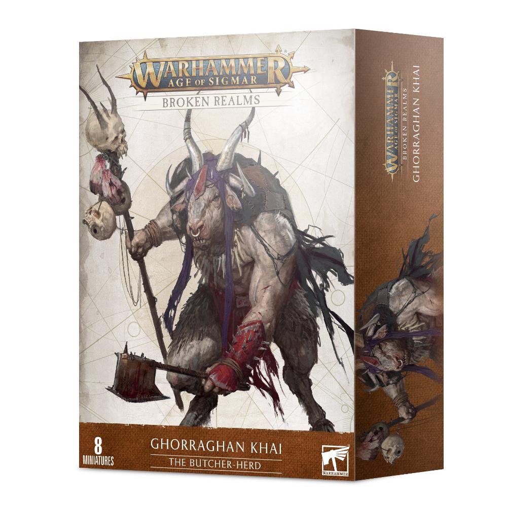 Warhammer Age Of Sigmar Broken Realms Ghorraghan Khai The Butcher-Herd 