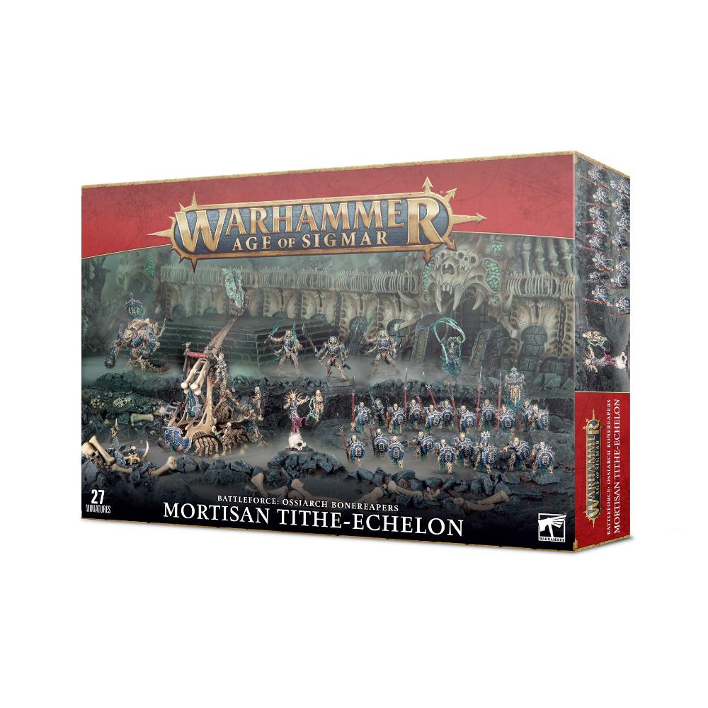 Warhammer Age Of Sigmar Battleforce Ossiarch Bonereapers Mortisan Tithe-Echelon