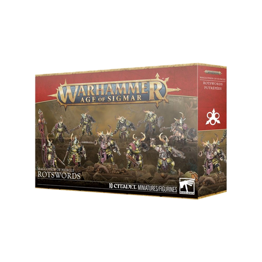 warhammer age sigmar nurgle maggotkin rotswords citadel miniatures