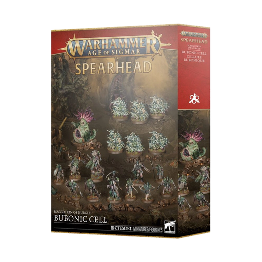 warhammer age sigmar spearhead maggotkin nurgle bubonic cell