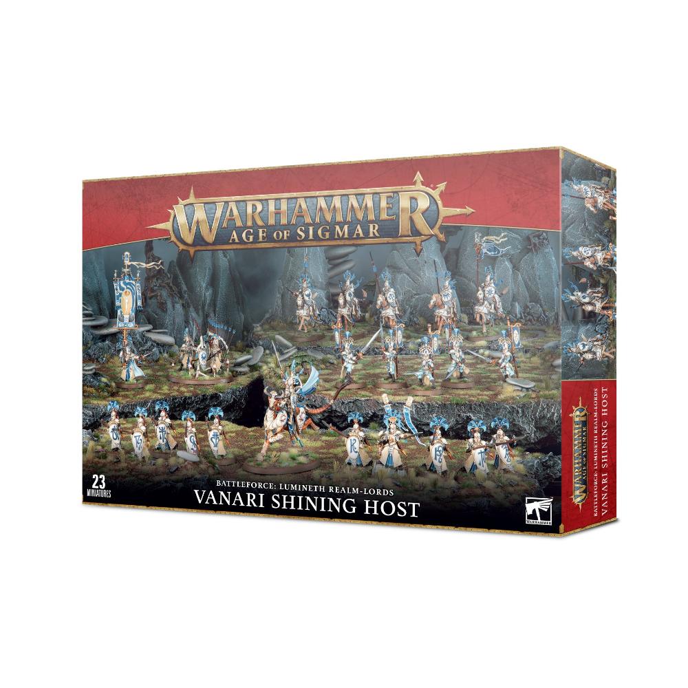 Warhammer Age Of Sigmar Battleforce Lumineth Realm-Lords Vanari Shining Host 