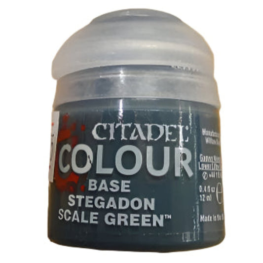 warhammer citadel colour base stegadon scale green paint