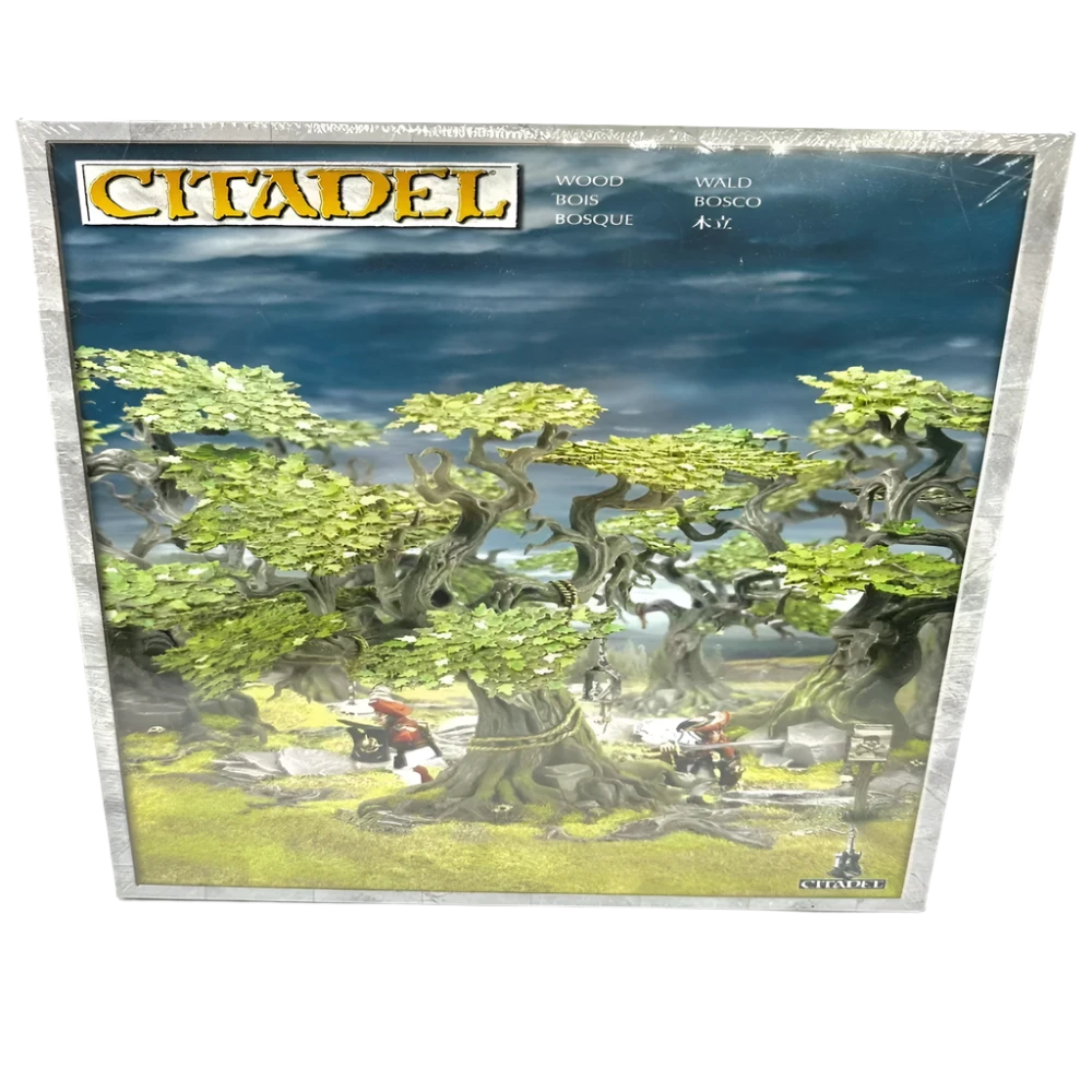 citdadel miniatures wood terrain set games workshop OOP