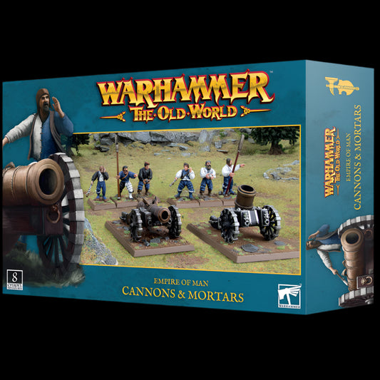 warhammer old world empire cannons mortars games workshop
