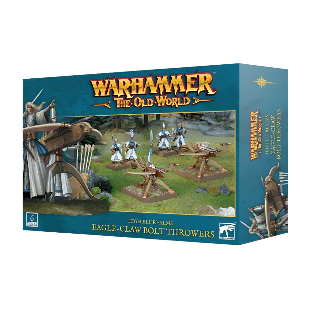 warhammer old world high elf eagle claw bolt throwers