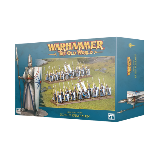 warhammer old world high elf realms elven spearmen