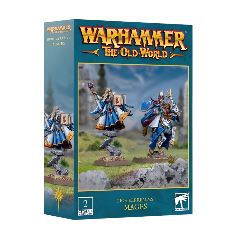 warhammer old world high elf mages citadel miniatures