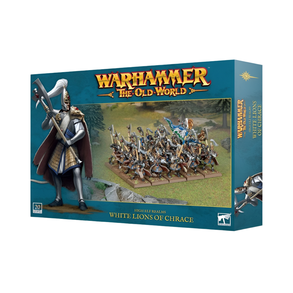 warhammer old world high elf white lions chrace