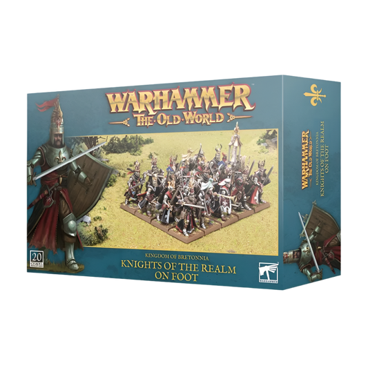 warhammer old world knights realm foot kingdom bretonnia