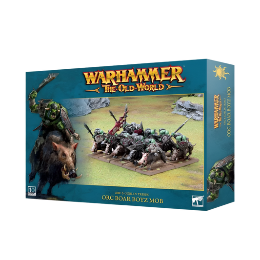 warhammer old world orc boar boyz mob goblin tribes