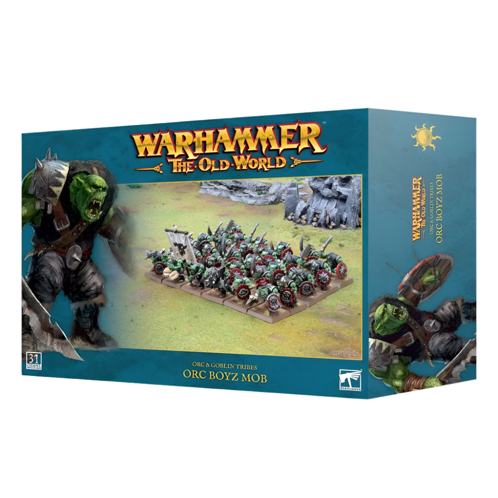 warhammer old world orc boyz mob goblin tribes fantasy