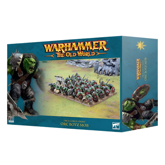 warhammer old world orc boyz mob goblin tribes fantasy