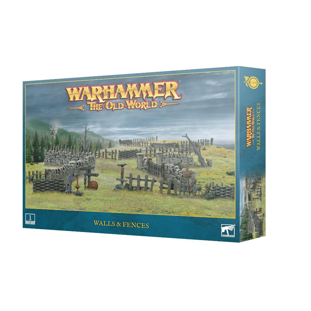 Games Workshop Warhammer terrain walls & fences