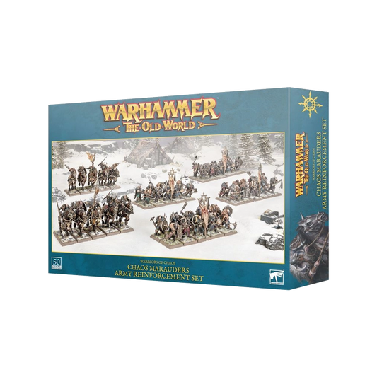 warhammer old world warriors chaos marauders reinforcement army