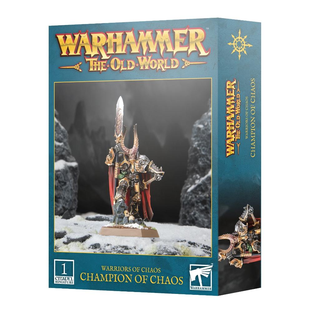 Warhammer factions old world champion of chaos Citadel box