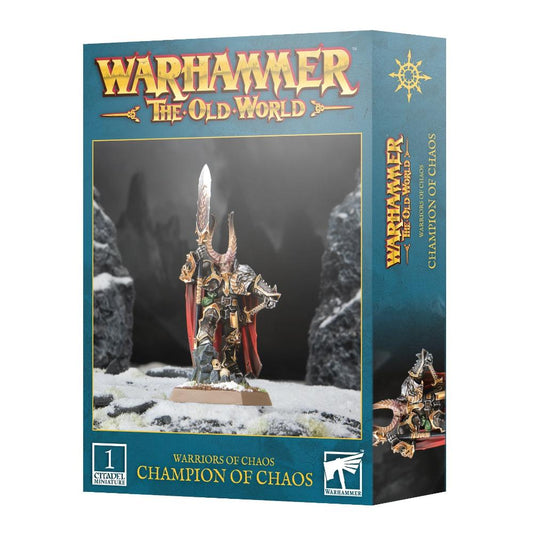 Warhammer factions old world champion of chaos Citadel box