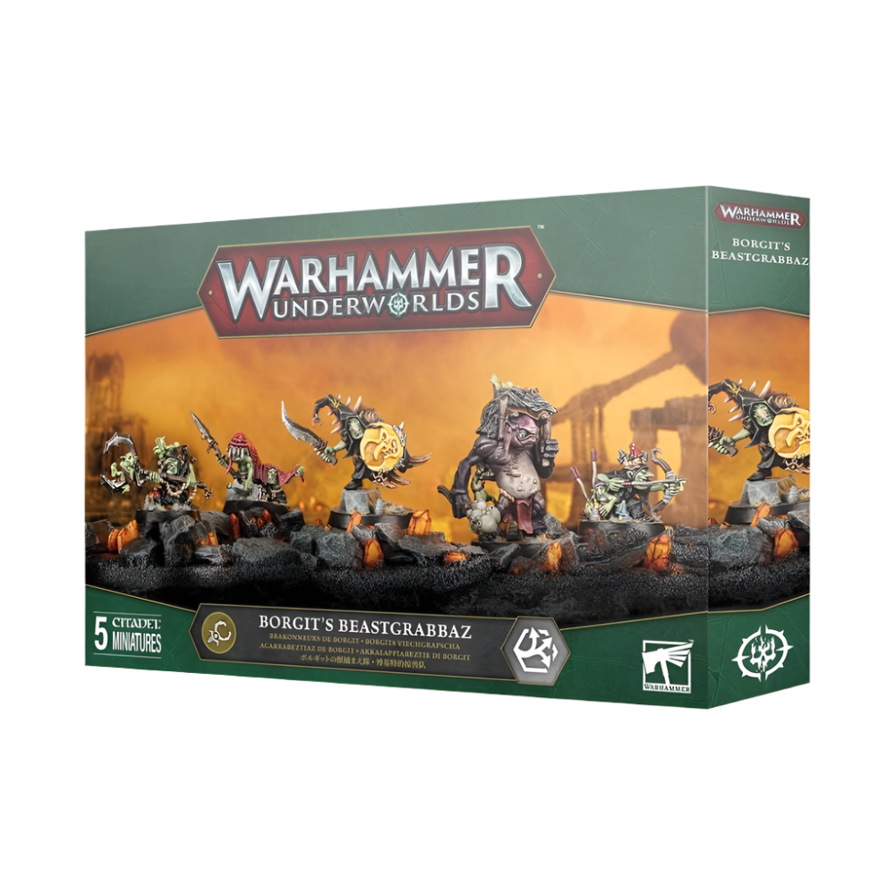 warhammer underworlds borgits beastgrabbaz orc grot goblin sigmar