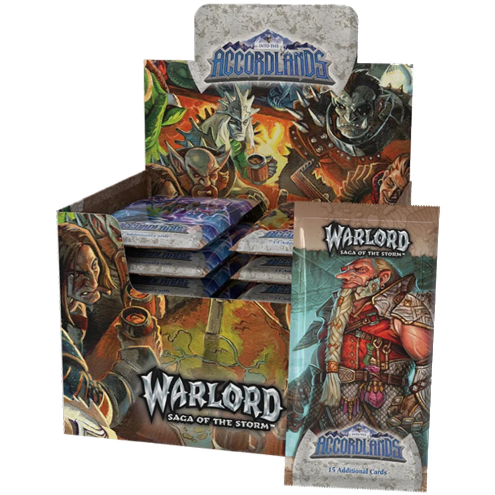 warlord saga storm into accordlands trading card game
