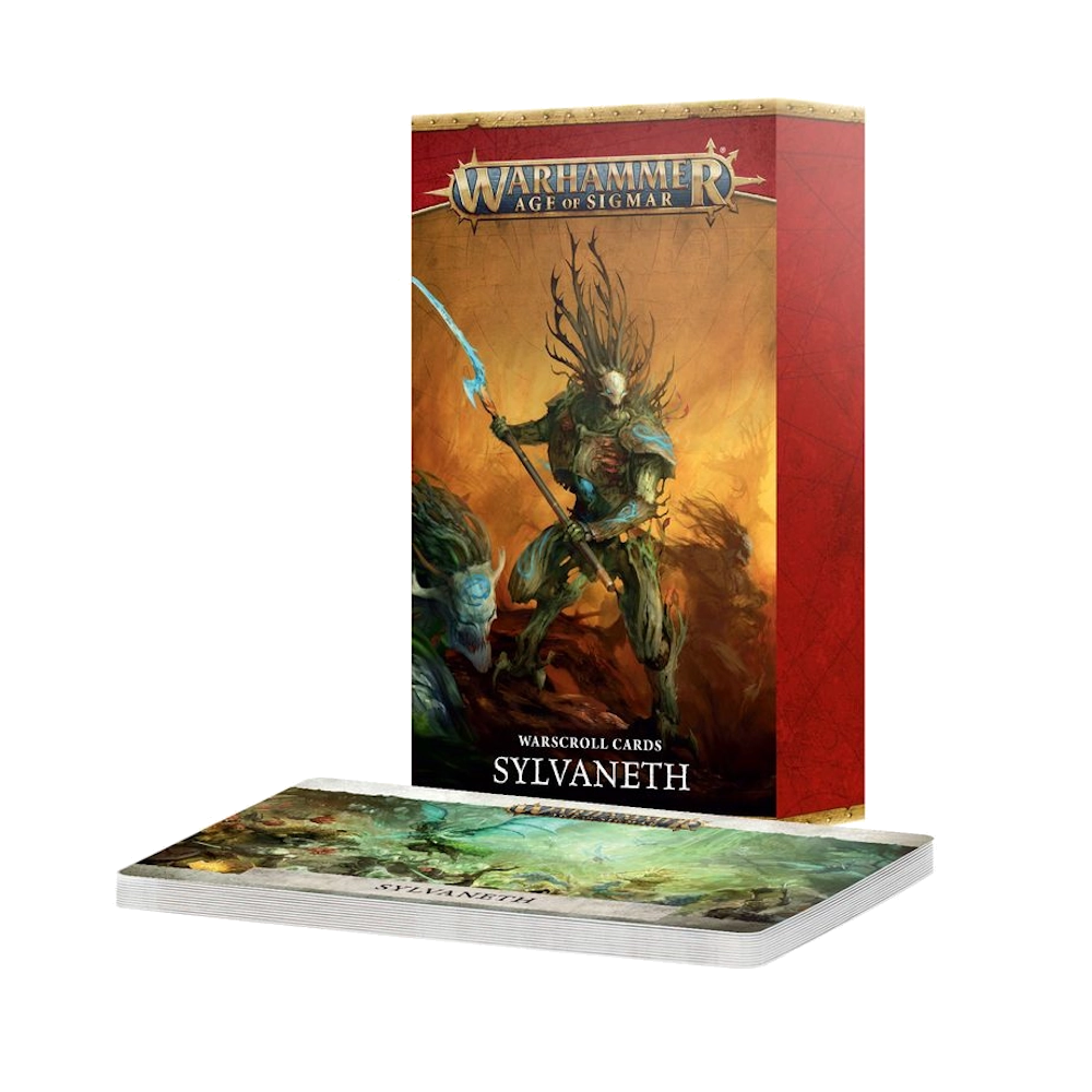 warhammer age of sigmar sylvaneth double sidedwarscroll cards
