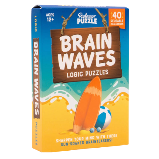 professor puzzle summer fun waves sun soaked brainteaser